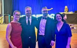 Veronica Misciatelli (Italian Chamber of Commerce and Industry in Australia - Melbourne Inc.) insignita dell'onorificenza dell'Ordine della Stella d'Italia 