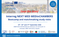 MEDinCHAMBERS: Cross-border Bootcamp e Study Visits a Barcellona