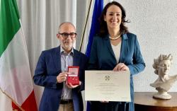 Antonella Donadio insignita del titolo di Cavaliere dell'Ordine della Stella d'Italia