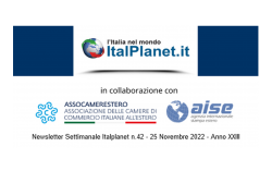 Newsletter ItalPlanet 25 novembre 2022