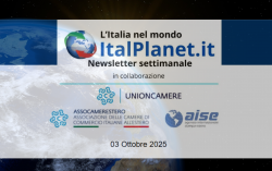 Newsletter ItalPlanet - 03 ottobre 2025