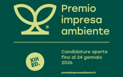 Al via le candidature per la XIII edizione del Premio Impresa Ambiente: la sostenibilità come motore d’innovazione
