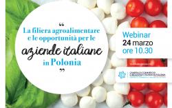 Webinar - La filiera agroalimentare e le opportunità per le aziende italiane in Polonia