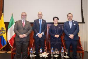 Italia–Ecuador: a Quito un incontro strategico tra diplomazia, imprese e istituzioni