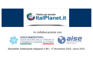 Newsletter ItalPlanet 17 novembre 2023