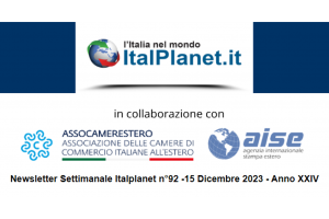 Newsletter ItalPlanet 15 dicembre 2023