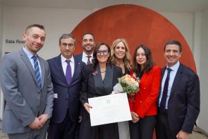 Genny Nevoso, Segretario Generale della Italy-America Chamber of Commerce West, insignita dell'onorificenza di Cavaliere dell’Ordine della Stella d’Italia