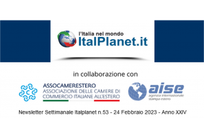 Newsletter ItalPlanet 24 febbraio 2023