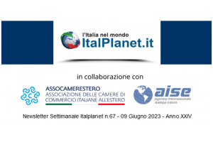 Newsletter ItalPlanet 9 giugno 2023