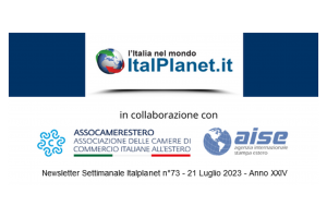 Newsletter ItalPlanet 21 luglio 2023