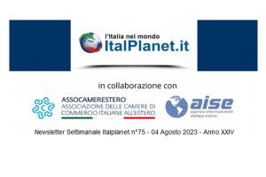 Newsletter ItalPlanet 4 agosto 2023