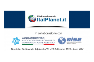 Newsletter ItalPlanet 22 settembre 2023