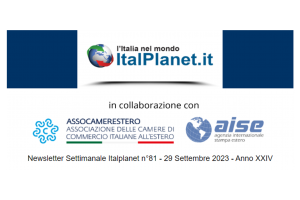 Newsletter ItalPlanet 29 settembre 2023