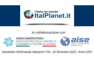 Newsletter ItalPlanet 22 dicembre 2023
