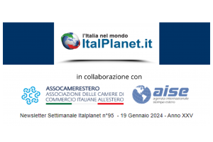 Newsletter ItalPlanet 19 gennaio 2024