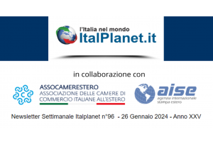 Newsletter ItalPlanet 26 gennaio 2024