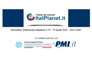 Newsletter ItalPlanet 15 aprile 2022