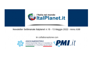 Newsletter ItalPlanet 13 maggio 2022