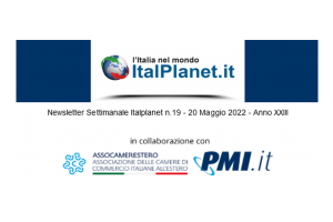 Newsletter ItalPlanet 20 maggio 2022