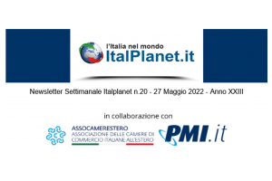 Newsletter ItalPlanet 27 maggio 2022