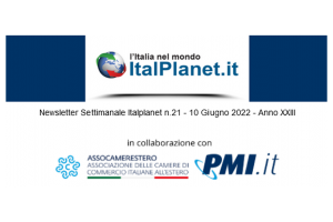 Newsletter ItalPlanet 10 giugno 2022