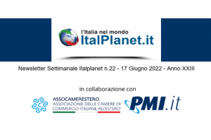 Newsletter ItalPlanet 17 giugno 2022