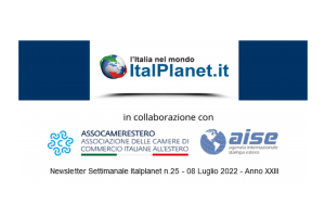 Newsletter ItalPlanet 8 luglio 2022