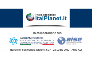 Newsletter ItalPlanet 22 luglio 2022