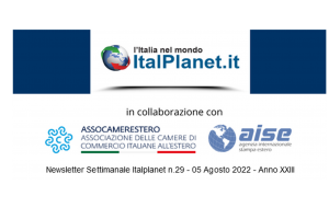 Newsletter ItalPlanet 5 agosto 2022