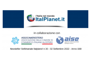 Newsletter ItalPlanet 2 settembre 2022