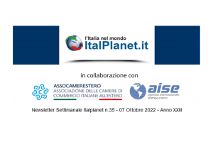 Newsletter ItalPlanet 7 ottobre 2022