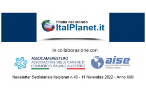 Newsletter ItalPlanet 11 novembre 2022