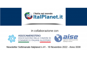 Newsletter ItalPlanet 18 novembre 2022
