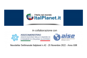 Newsletter ItalPlanet 25 novembre 2022