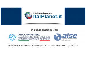 Newsletter ItalPlanet 2 dicembre 2022