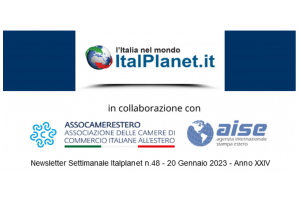 Newsletter ItalPlanet 20 gennaio 2023