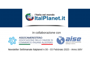 Newsletter ItalPlanet 3 febbraio 2023