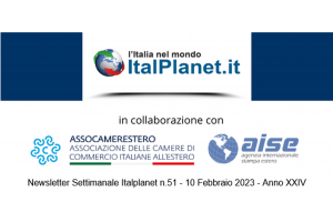 Newsletter ItalPlanet 10 febbraio 2023