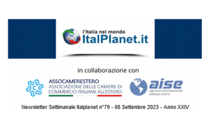 Newsletter ItalPlanet 8 settembre 2023