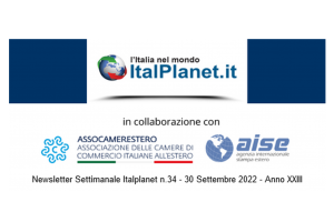 Newsletter ItalPlanet 30 settembre 2022