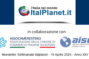 Newsletter ItalPlanet 19 aprile 2024