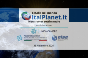 Newsletter ItalPlanet - 28 Novembre 2025