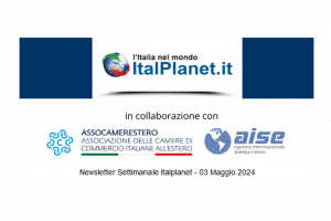 Newsletter ItalPlanet 3 maggio 2024