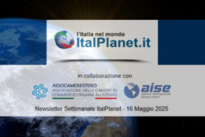 Newsletter ItalPlanet - 16 maggio 2025