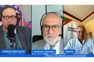 PMI e mercati globali: Domenico Mauriello, Segretario Generale di Assocamerestero, interviene a London One Radio