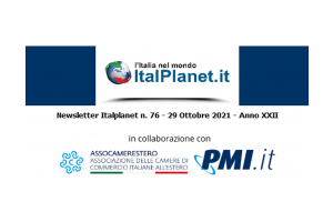 Newsletter ItalPlanet 29 ottobre 2021