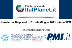 Newsletter ItalPlanet 4 giugno 2021