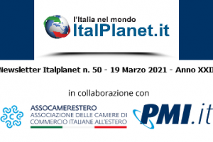 Newsletter ItalPlanet 19 marzo 2021