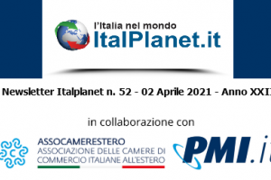 Newsletter ItalPlanet 2 aprile 2021