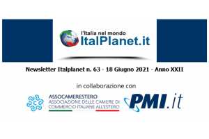 Newsletter ItalPlanet 18 giugno 2021